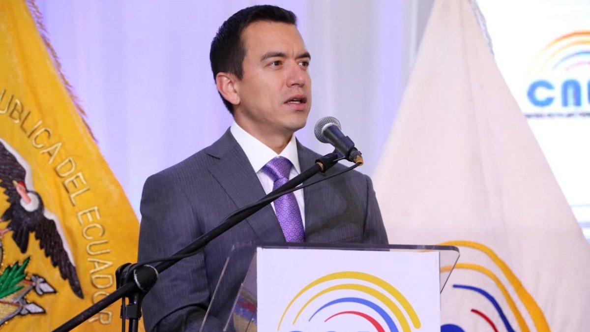 Daniel Noboa plantea en su reforma que el Estado deje de financiar a los partidos políticos para las elecciones.
