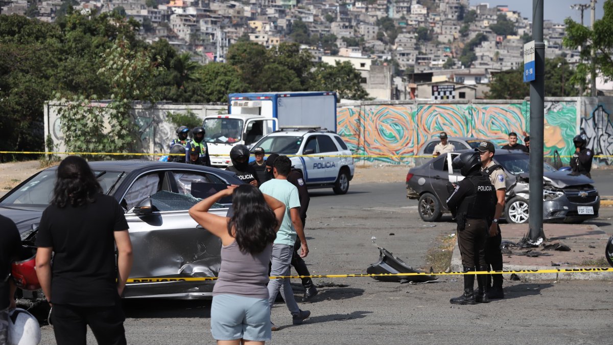 En la escena del crimen, se encontraron 84 indicios balísticos.