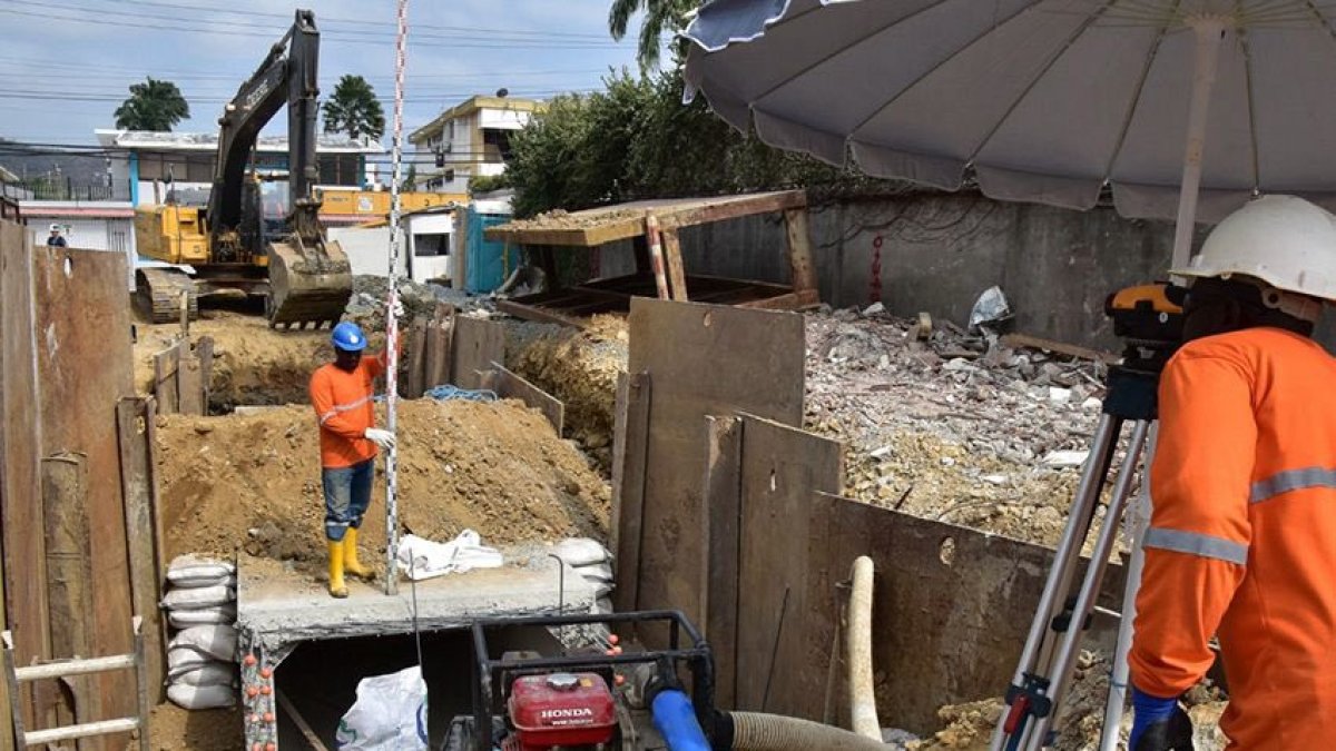 Trabajos en la ciudadela.