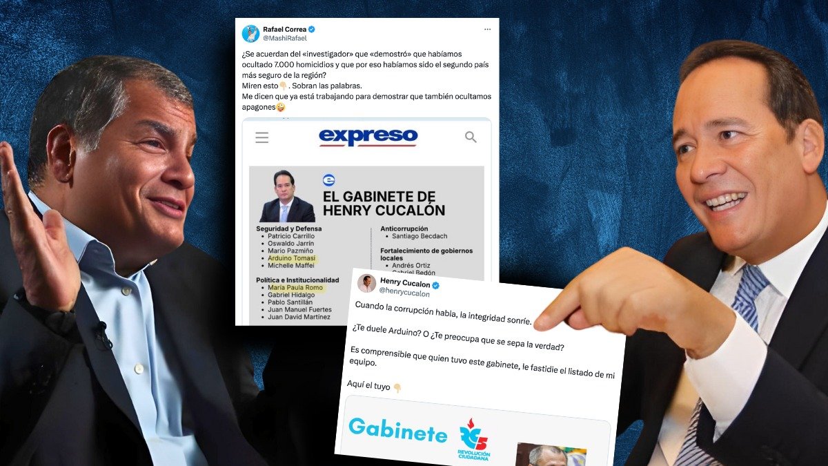 El precandidato presidencial y expresidente cruzaron comentarios en X.