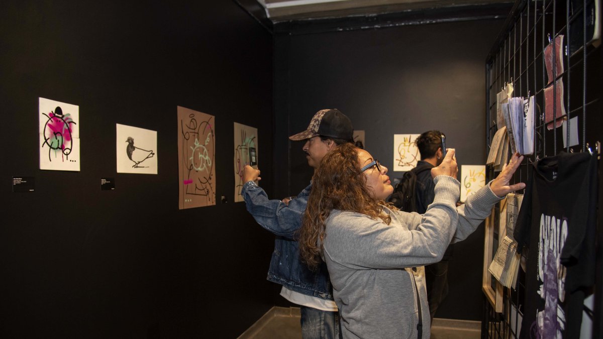 La muestra abrió sus puertas en la galería de la Alianza Francesa de Quito.