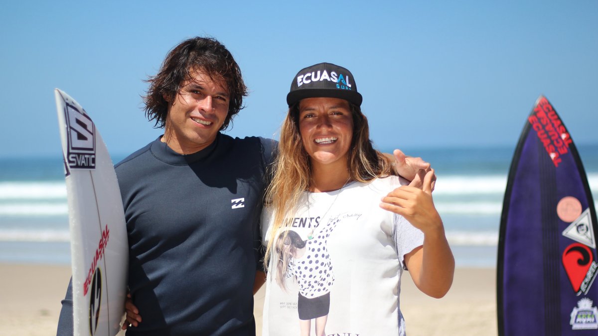 Los hermanos Mimi e Israel Barona (+) tenían dos años de diferencia y amaban el surf.