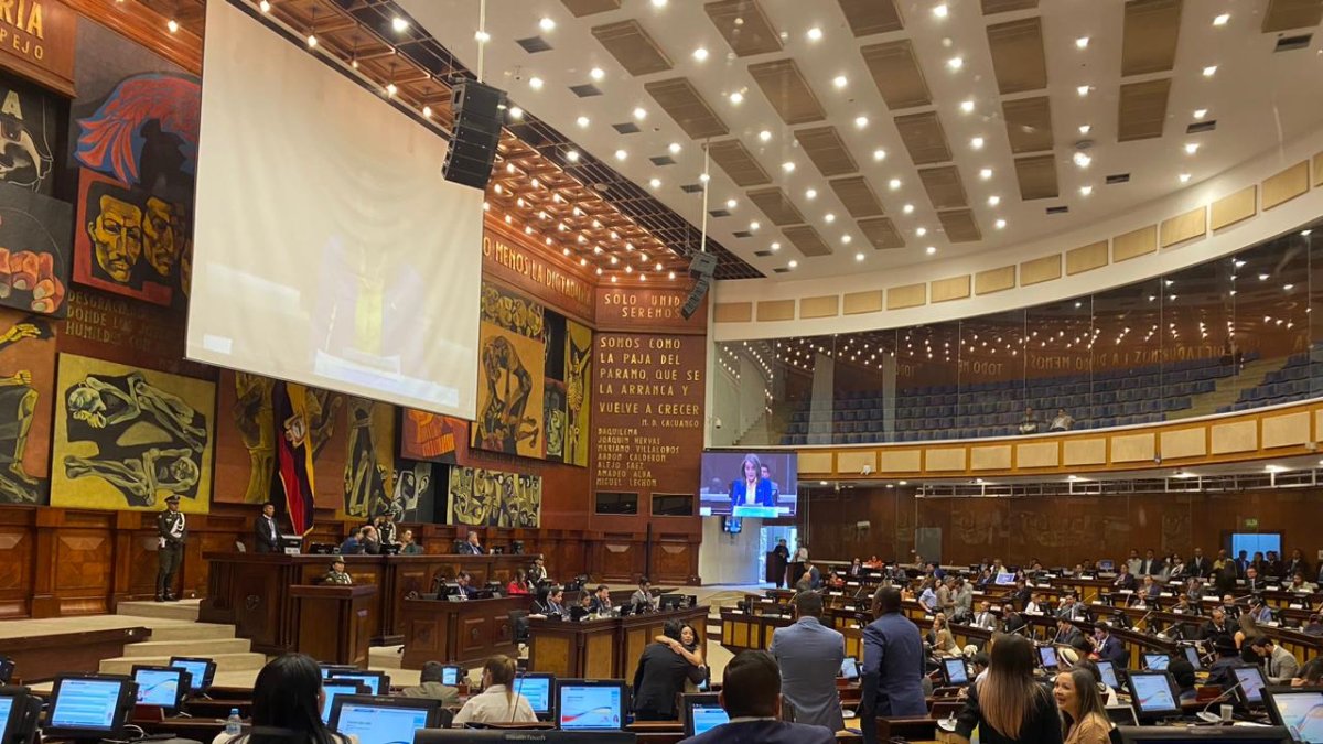 Sesión de la Asamblea Nacional este 24 septiembre.