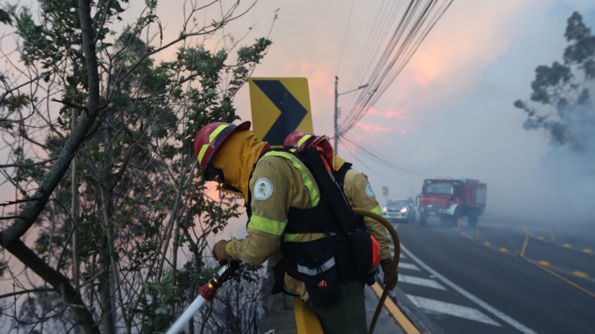 El alcalde de Quito refirió que durante la noche de este 24 de septiembre ampliaran detalles sobre las medidas a ejecutar respecto a los incendios forestales.