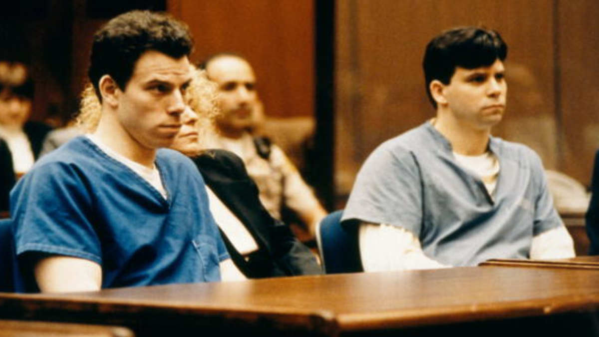 Hermanos Menéndez durante su juicio en 1994