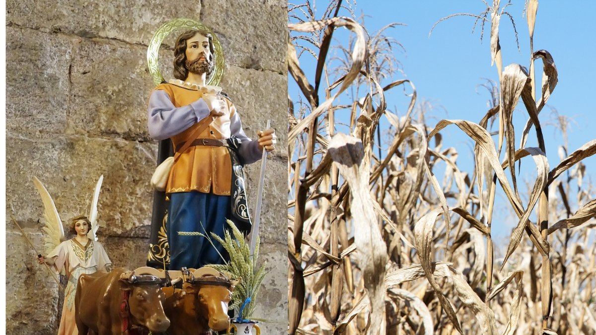 La oración a San Isidro Labrador.