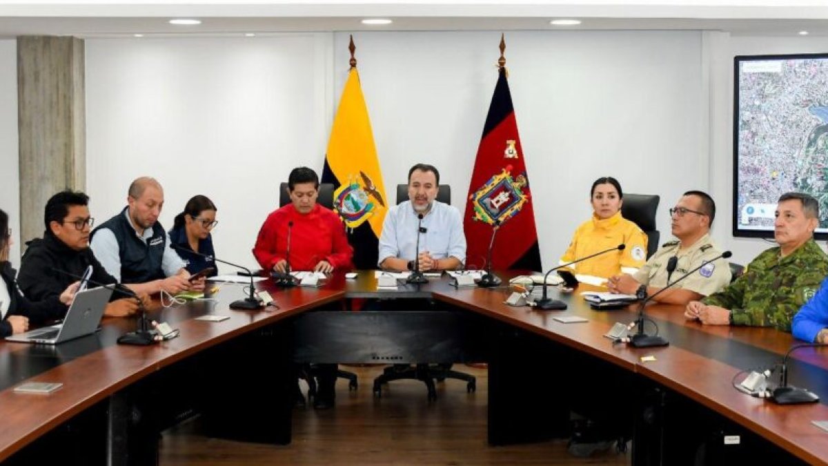 El COE Metropolitano sesionó la tarde de este 25 de septiembre de 2024.