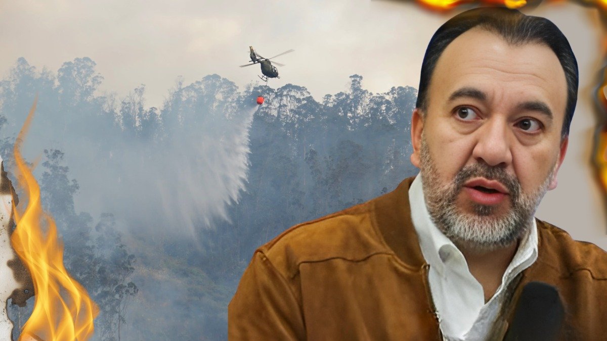 Pabel Muñoz, alcalde de Quito, prevé que en pocas horas culminen los incendios en la capital.