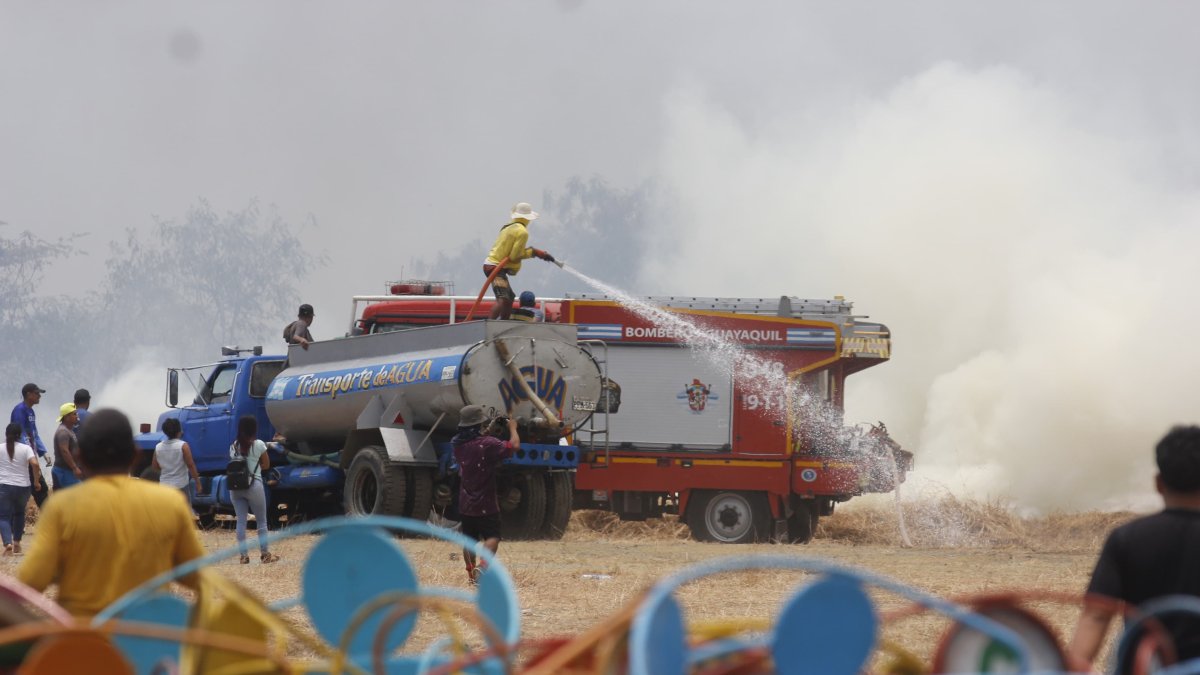 Los bomberos lograron controlar la emergencia pasado el medio día del 26 de septiembre.