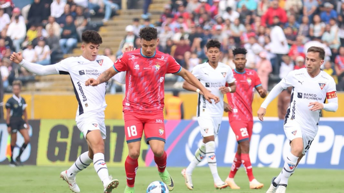 Liga de Quito y El Nacional se enfrentaron en LigaPro