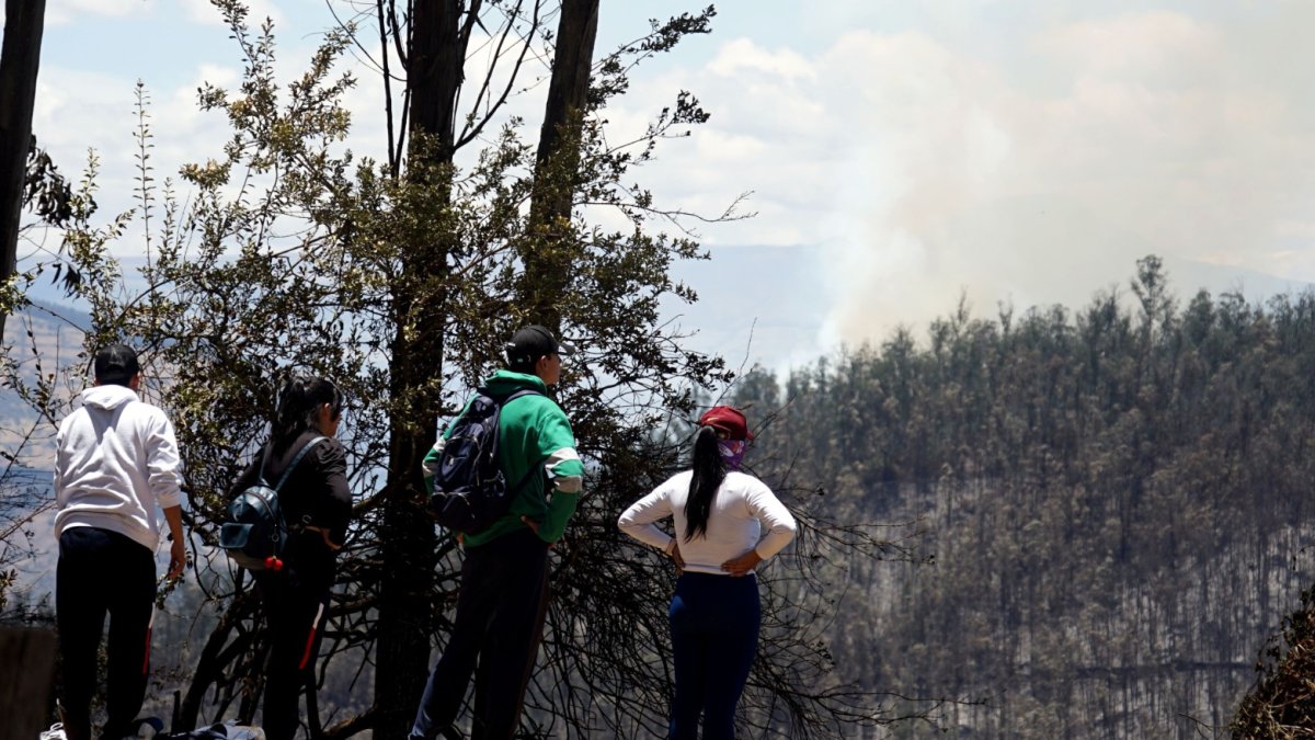 Las llamas que se reactivaron la mañana del 26 de septiembre en la parte superior del cerro El Auqui fueron controladas