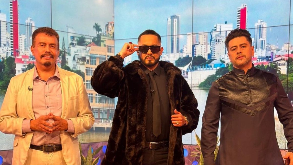 Rey Vásquez, Santiago Castro y Poncho Quintero.