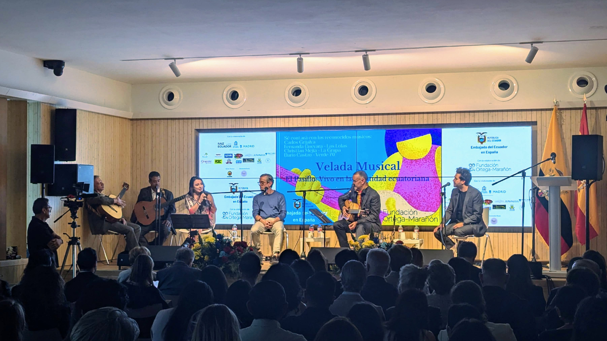 Velada musical en Madrid, España conmemora Día del Pasillo Ecuatoriano