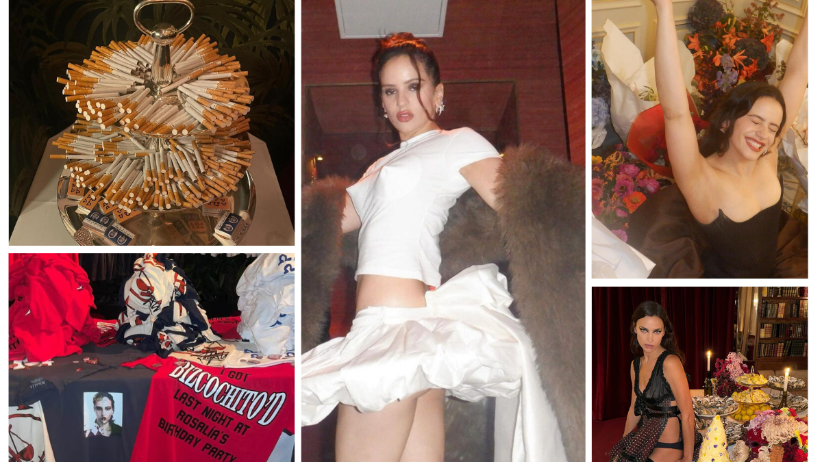 Hubo de todo, desde celebridades como Irina Shayk hasta una torta de cigarrillos.