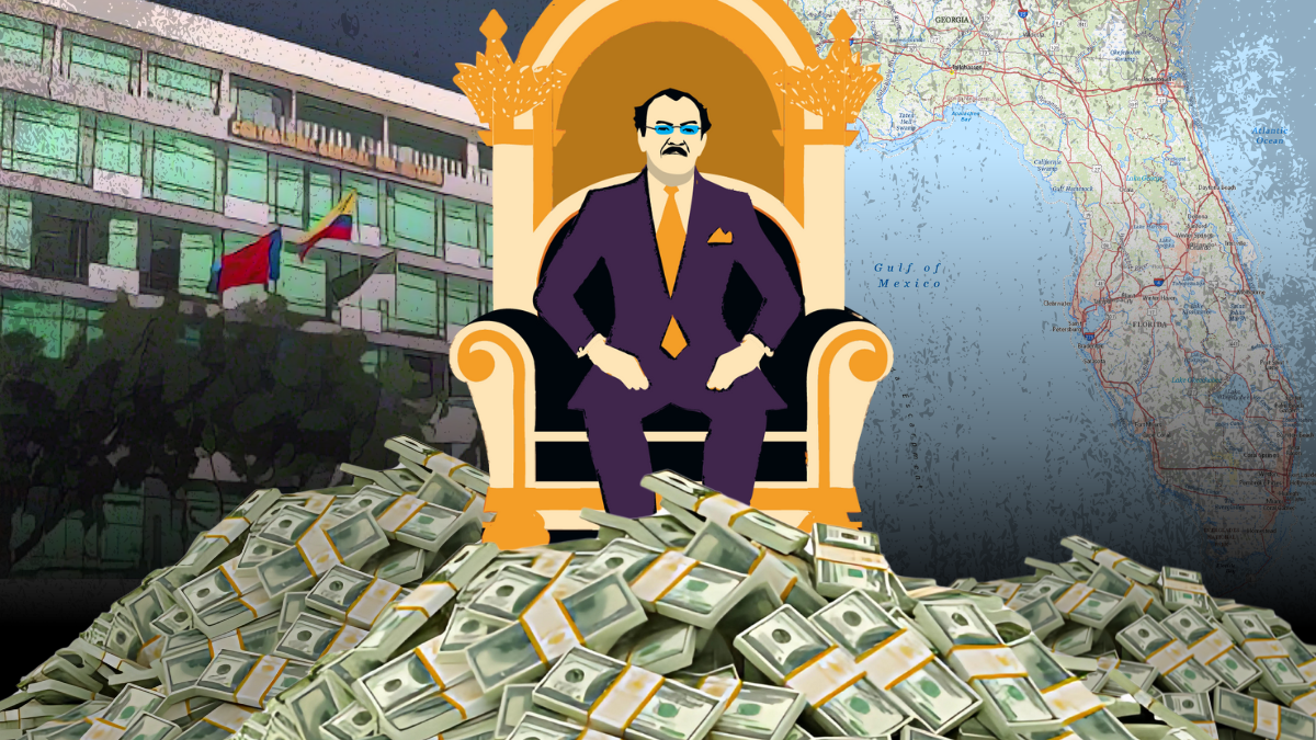 Ilustración referencial sobre Carlos Pólit y las dos fortunas que amasó en diez años.