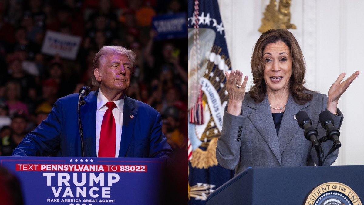 Candidatos. Donald Trump y Kamala Harris, están enfrascados en ganar votos de cara al 5 de noviembre.