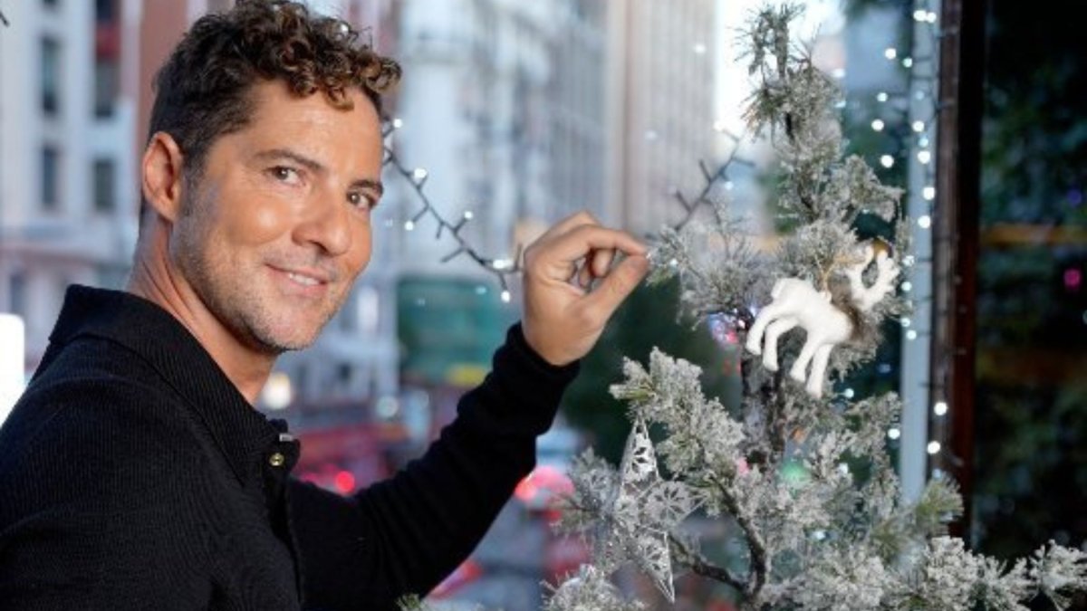 David Bisbal tiene 45 años.