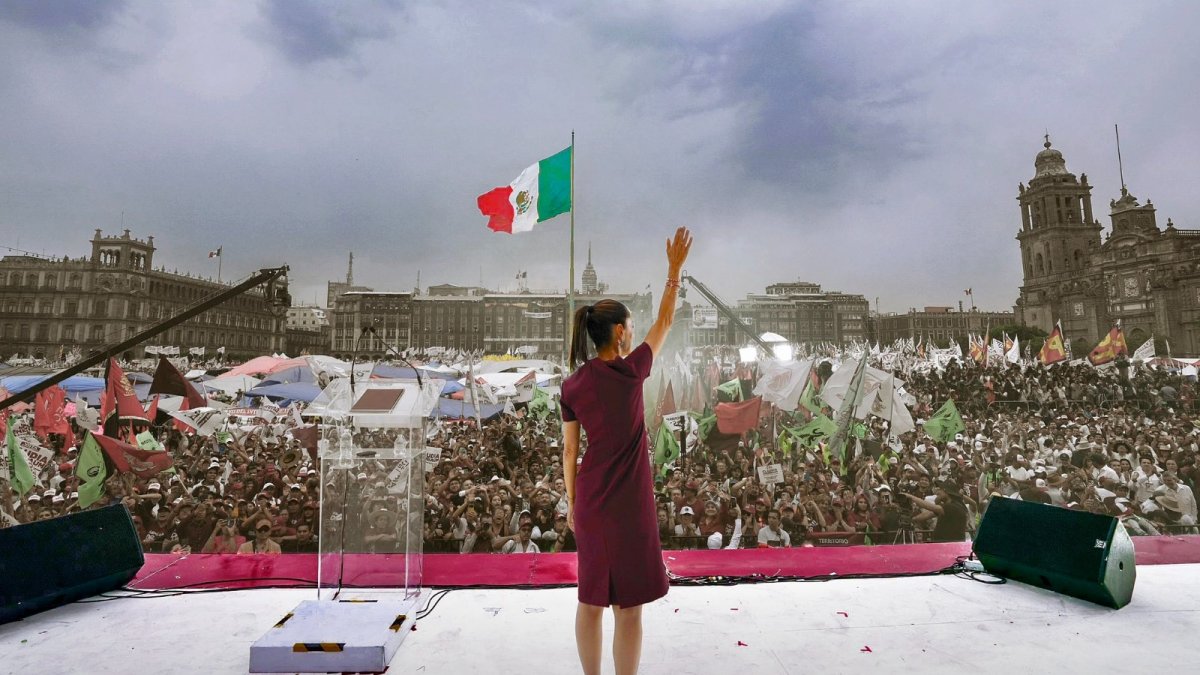Claudia Sheinbuam, presidenta electa de México tomará posesión de su mandato el próximo 1 de octubre de 2024.