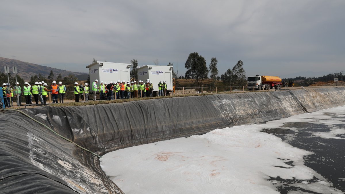 Relleno. El Cubeto 11 contará con un sistema de drenaje de lixiviados.