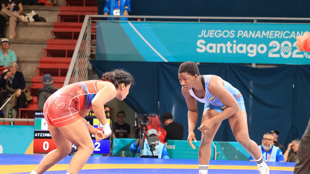 La luchadora libre en los 76 kg llegó como quinta mundial y medallista panamericana.
