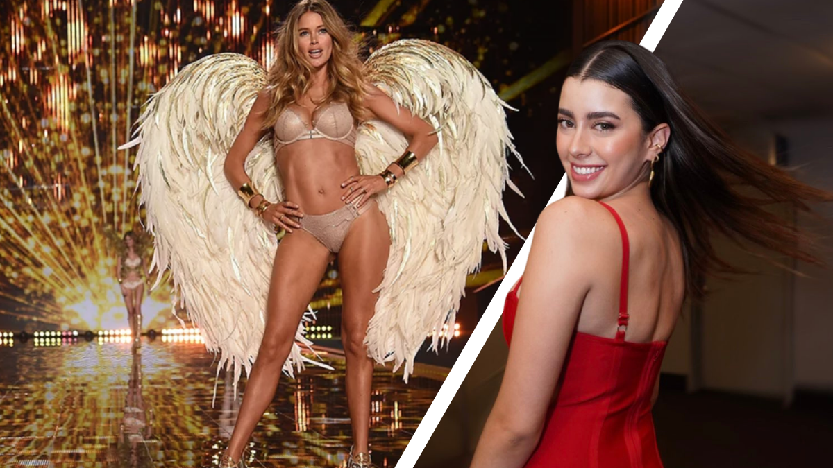 Luciana Guschmer, invitada al Victoria's Secret Fashion Show 2024.