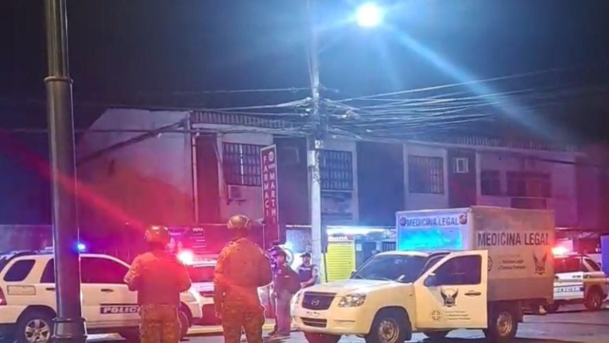 El triple crimen se registró la noche del viernes 27 de septiembre en la Av. 5 de junio, del cantón Portoviejo