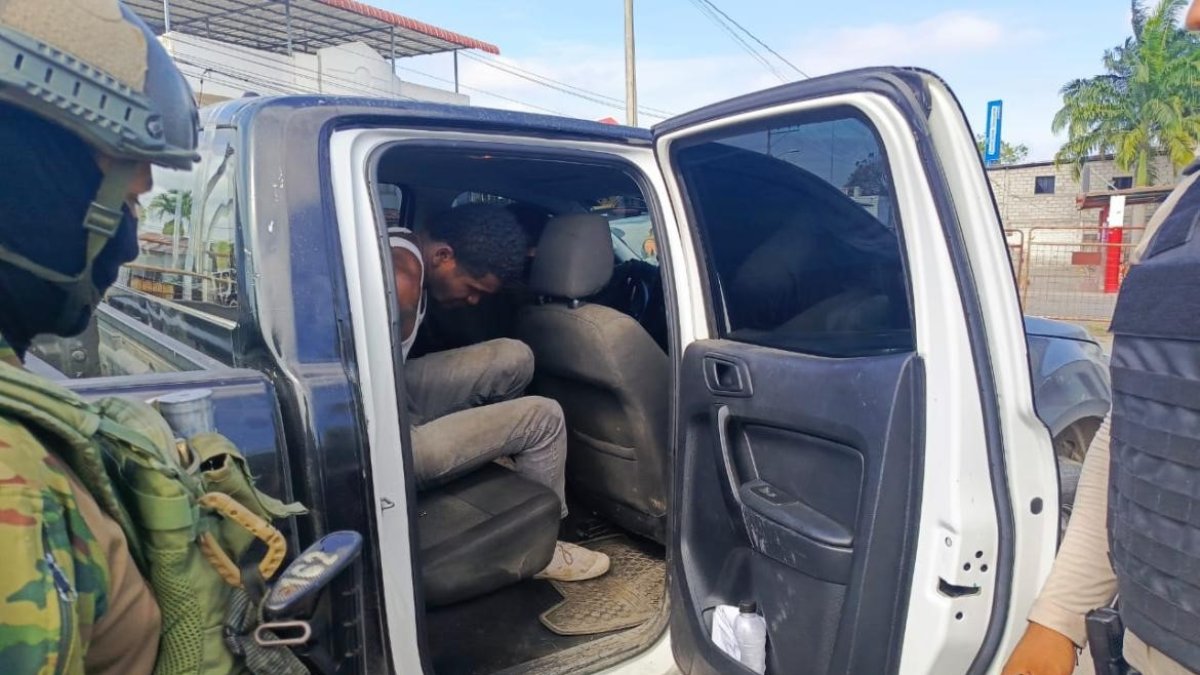 El sujeto fue aprehendido por policías y militares en Tachira, Esmeraldas.