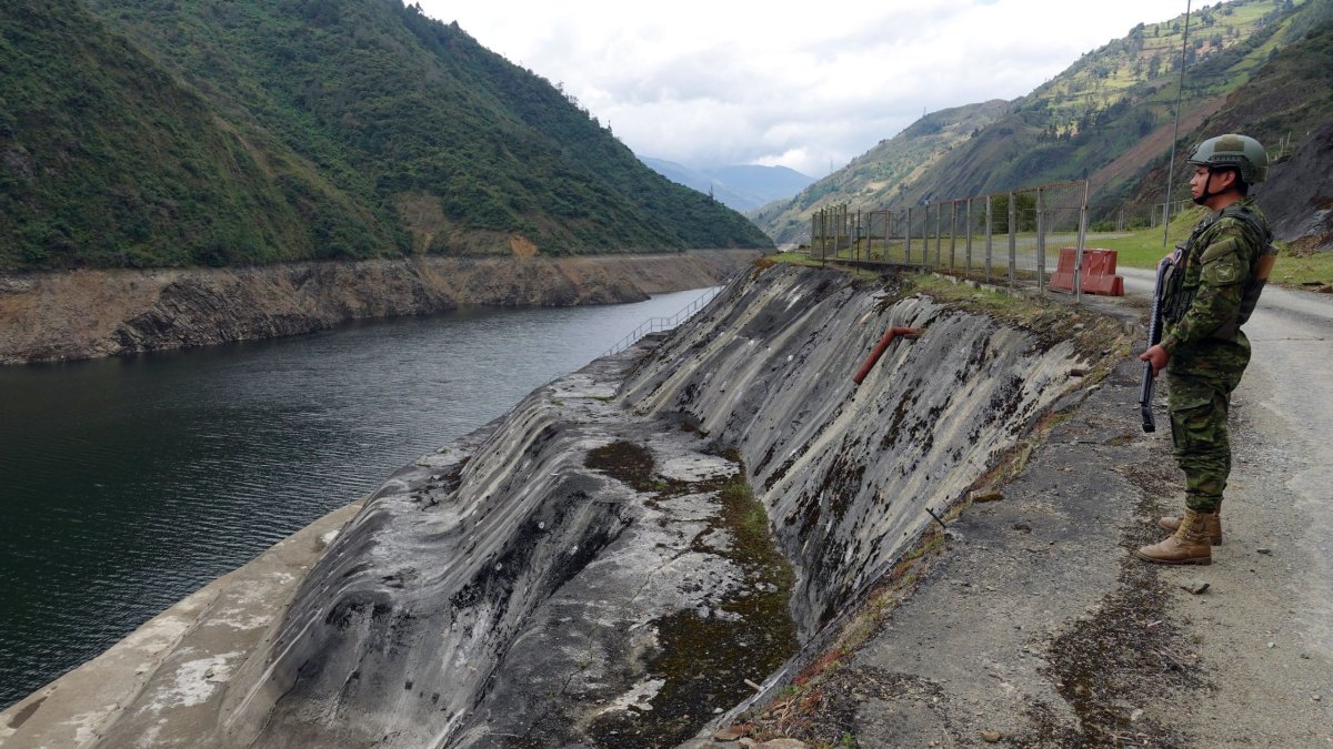 La falta de lluvias ha afectado la generación eléctrica en Ecuador.