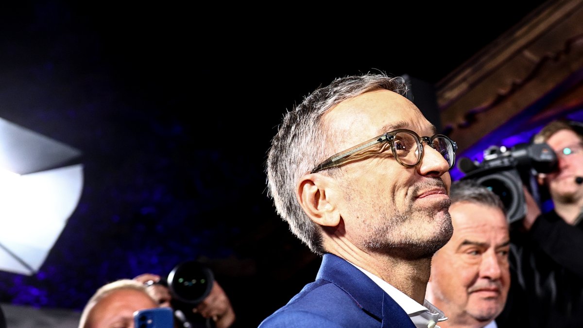 El ultraderechista Herbert Kickl, líder del partido liberal de Austria FPÖ