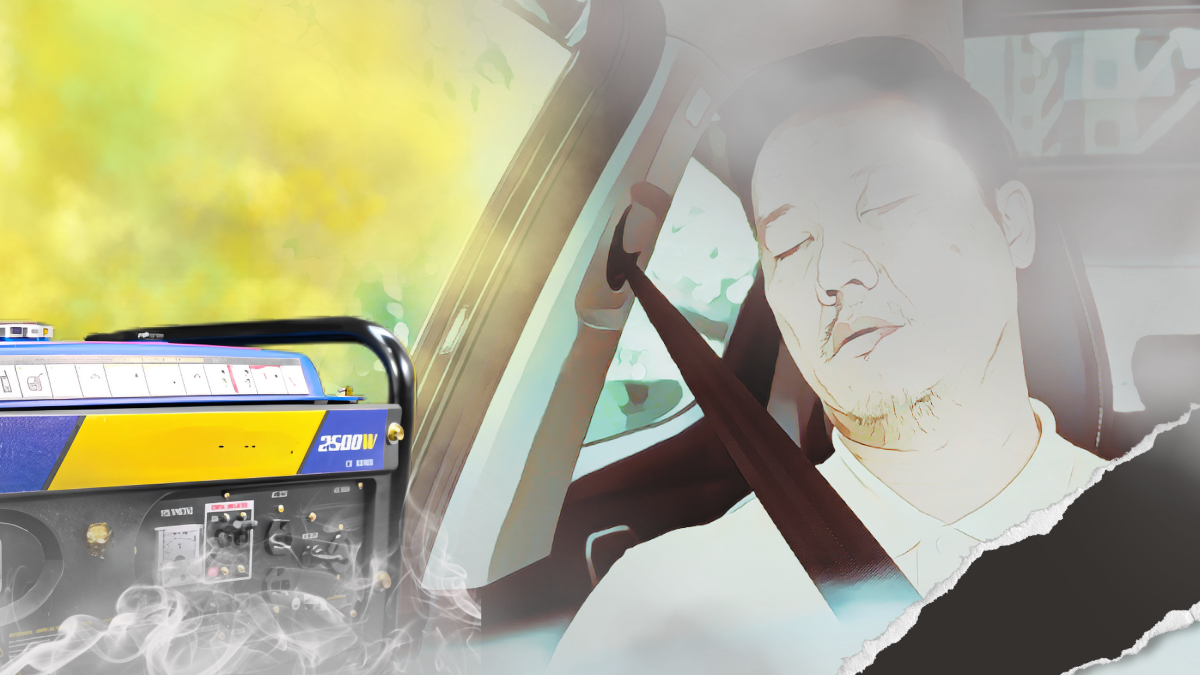 Según versiones preliminares, en el vehículo  estaba funcionando un generador eléctrico