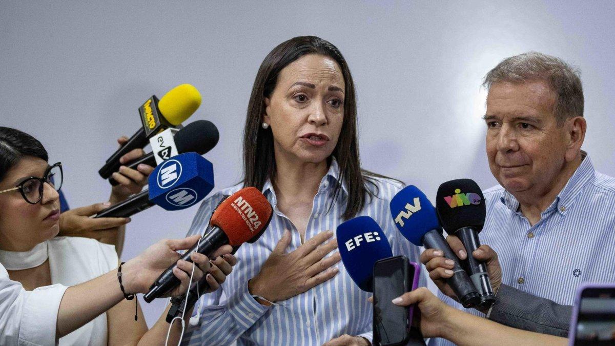 La exdiputada María Corina Machado es la líder del movimiento político Vente Venezuela.