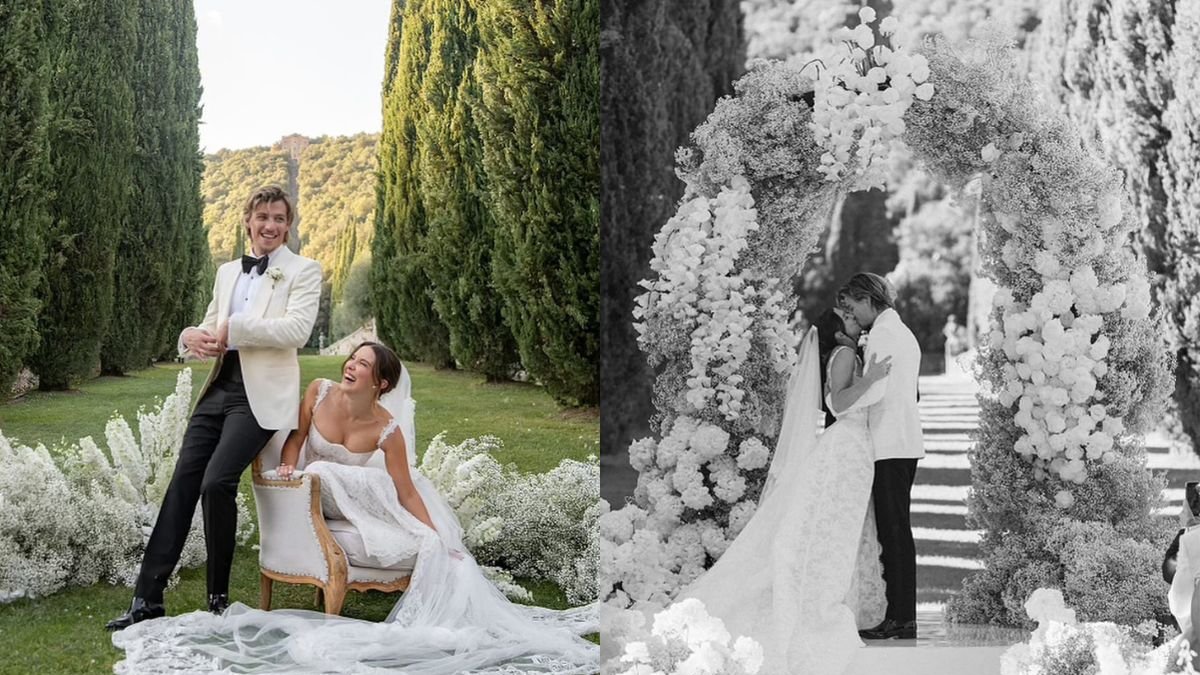 Millie Bobby Brown revela fotos de su boda privada.