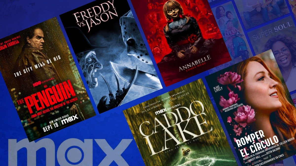 Estrenos de Max para el décimo mes del año.