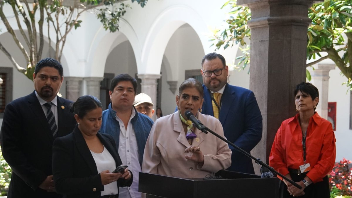 La ministra Mónica Palencia habló este 3 de octubre sobre el juicio político en su contra.