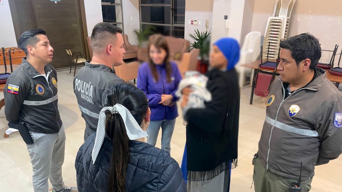 La menor fue llevada hasta a un centro de acogida mientras Fiscalía realiza investigaciones