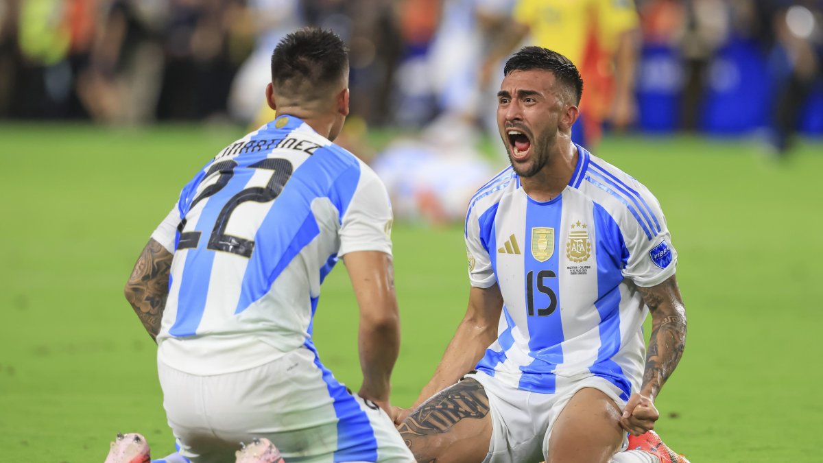 Nico González es titular habitual en la selección de Argentina.