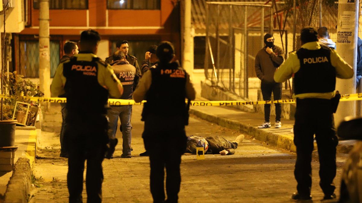 En Carapungo se registró un asesinato a pocos minutos del apagón nacional que hubo el 18 de septiembre.