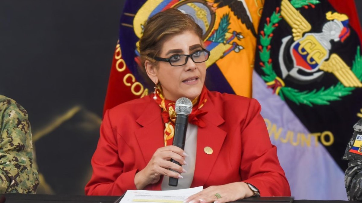 La ministra del Interior, Mónica Palencia, tiene reposo médico. Le prescribieron el descanso, luego de una descompensación.