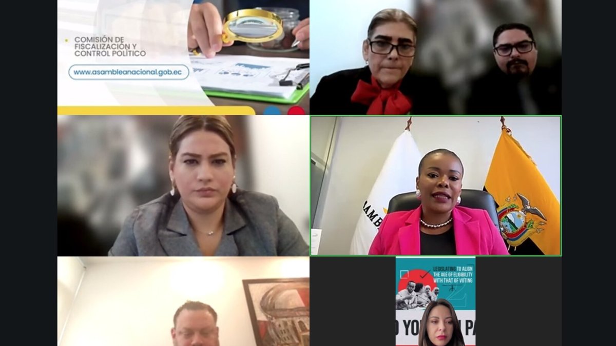 Paola Cabezas es una de las proponentes del juicio político contra la ministra del Interior, Mónica Palencia.