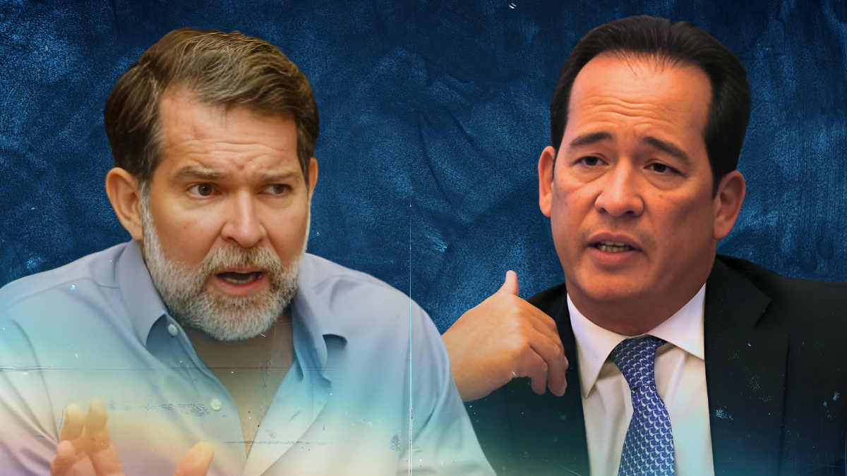 Los candidatos Francesco Tabacchi, de CREO; y Henry Cucalón, por Construye, piden jugar limpio en las elecciones 2025.