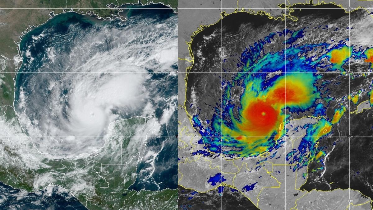 Milton se intensifica rápidamente y se convierte en un huracán categoría 5.