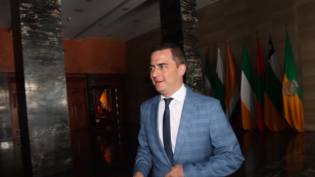 El asambleísta del movimiento Construye, Jorge Peñafiel.