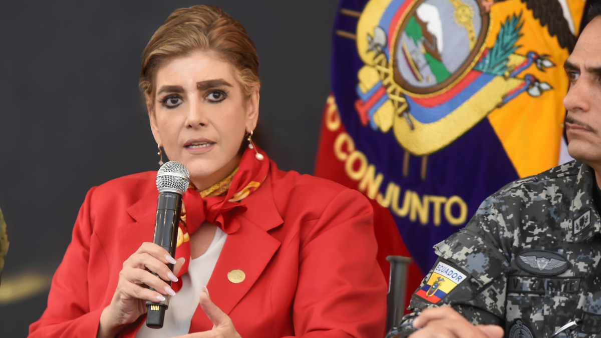 Mónica Palencia, ministra del Interior, se defendió en medio del trámite de juicio político en su contra, emprendido por dos asambleístas de la RC.