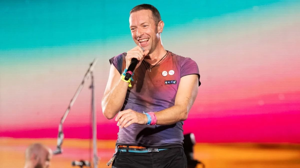Coldplay durante un concierto en el Optum Stadium el 18 de novimebre de 2023.
