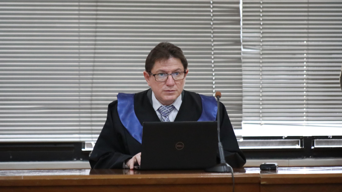 Pablo Loayza, juez de la Sala Penal de la Corte Nacional de Justicia negó medidas cautelares a policía Hugo Marcelo Arévalo, implicado en el Caso Plaga.