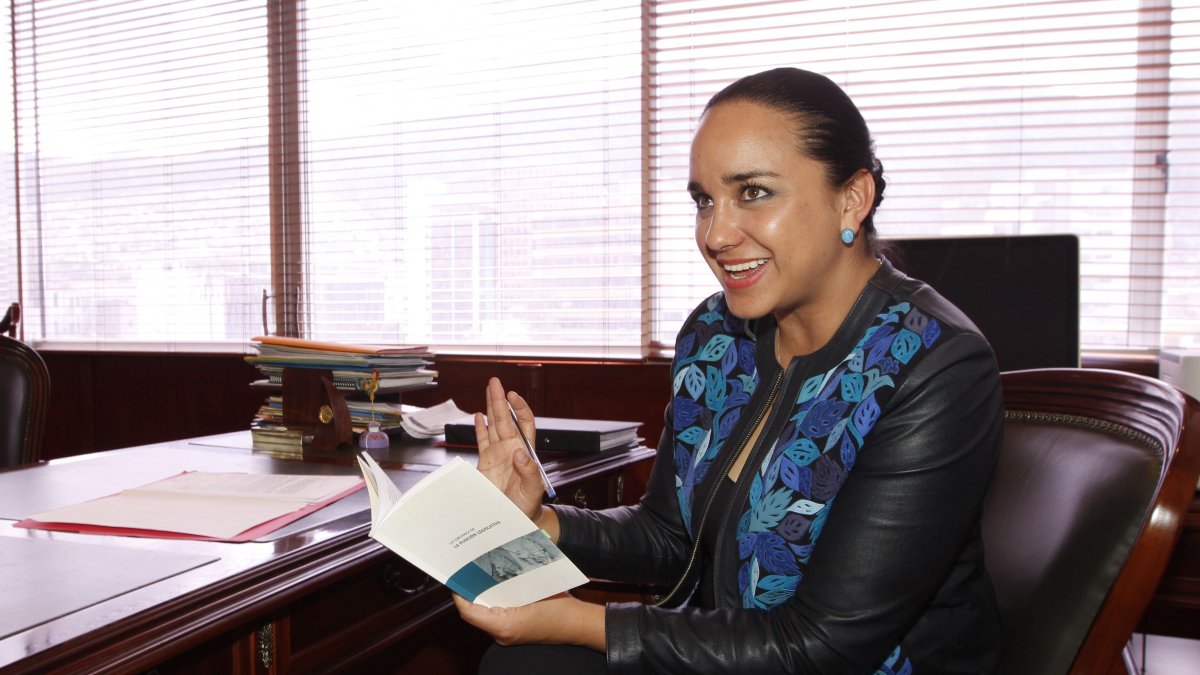 Gabriela Rivadeneira fue presidenta de la Asamblea Nacional.