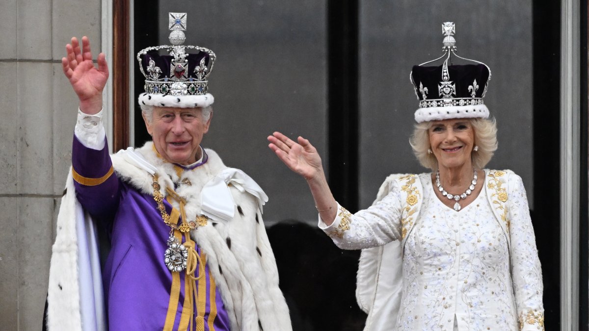 Carlos III y Camila, los reyes de Inglaterra.