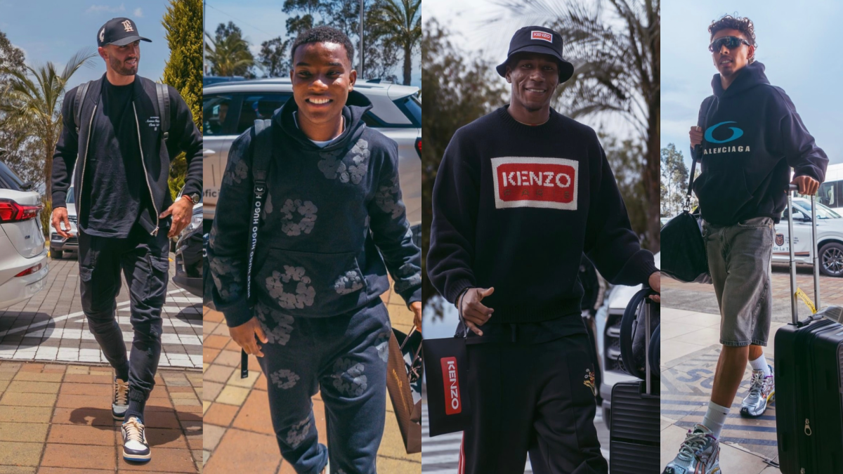 Desde pantalones cargo, sudaderas con capucha hasta amplias bermudas son parte de sus looks. Pero no de cualquier marca.