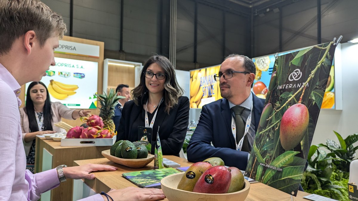 62 empresas ecuatorianas participan en Fruit Attraction en Madrid, España.