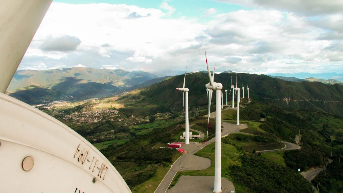 El proyecto Villonaco es de energía renovable y se ha sumado a la energía del país en los últomos años.